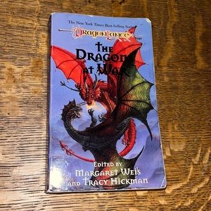 Dungeons and Dragons Dragonlance Book Dragons at War Fantasy Novel Weis Hickman